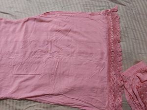 Rayon Pakistani Lace Work Suit