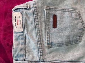Blue Denim Shorts
