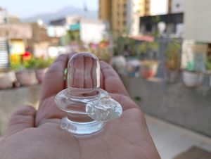 Transparent Shivling
