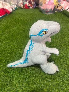 Jurassic World 12" Blue Raptor Plush Used