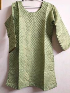 Short Brocade Kurti