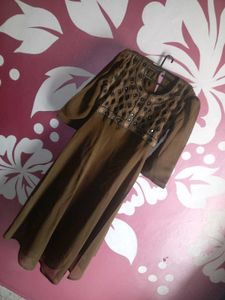 Mahnoor Olive Kurta Set