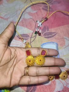 GOLD PLATED CHOKER SET ❤️❤️❤️