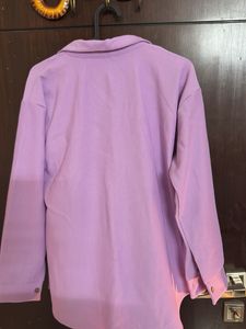 Lilac Corduroy Shirt