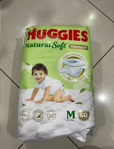 Huggies Natural Soft Premium Baby Diaper Pants