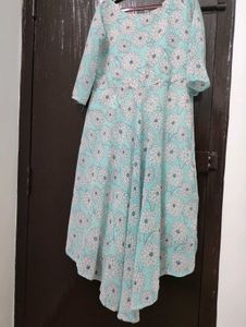 Floral Print Dress 🩵