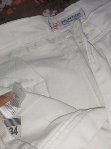 White Chinos Jeans