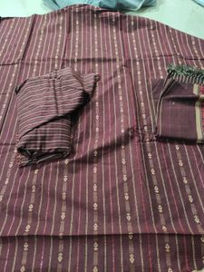 Fancy Cotton Khadi Style Suit Material Sale
