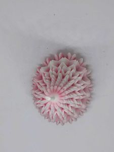 Pink  Christmas Tree Candle
