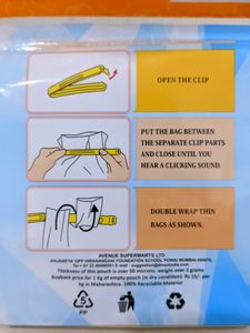 12 Sealing Bag Clips