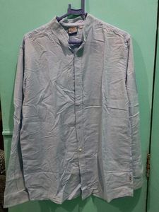 Men&#39;s Light Blue Long Sleeve Shirt