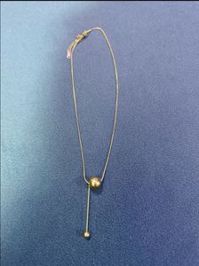 Gold Plated Pendulam Necklace