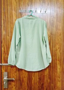 Sap Green Formal Top