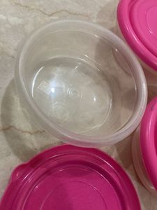 Princeware Set Of 3 Bowls &amp; lids For Tiffin/Storag