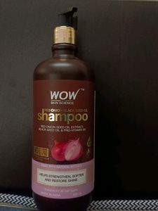 Wow Red Onion Black Seed Oil Shampoo