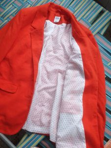 Orange Blazer