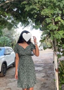 Floral Print Mini Dress