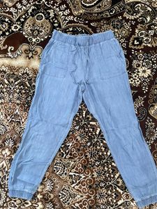 Women's Joggers Blue Jeans