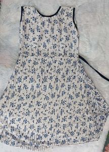 Floral Print Wrap Dress