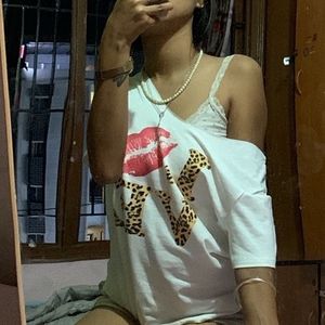 Off shoulder shirt