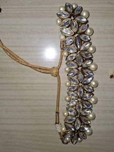 Elegant Pearl &amp; Stone Jewelry Set