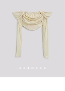 Off White Corset Top