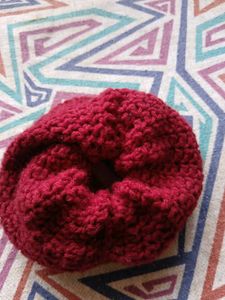 Handmade Crochet Scrunchie
