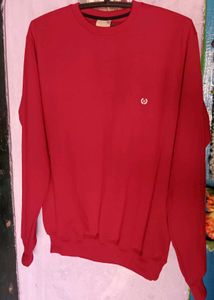 Red Long Sleeve Pullover