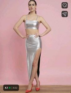 Silver Co-ord Set
