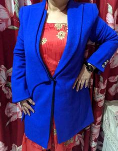 New Coat For Women Blue