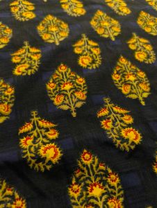 Dress Combo: Navy &amp; Gold Kurtis