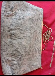 Beautiful Branded Sling Cum Clutch bag
