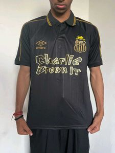 Santos Jersey Black And Gold With Tag