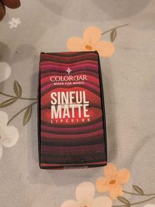 ColorBar Sinful Matte Lipstick 16 STRIPPED