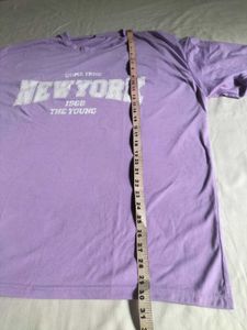 Oversized Lavender Tee