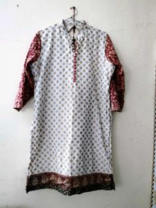 Banarsi Work Handloom Kurti