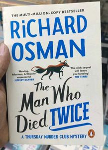 The Man Who Died Twice Book (BRAND NEW)