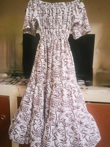 Floral Off-Shoulder Dress