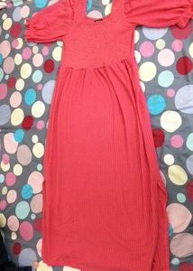 Coral Maxi Dress