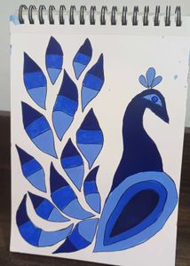 Peacock Painting