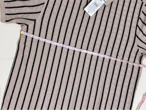 Men Striped Slim Fit Polo T-Shirt