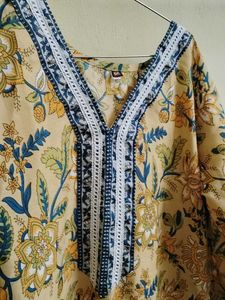 Floral Print Tunic Top