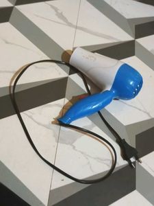 Blue & White Hair Dryer
