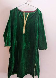 Velvet Kurta