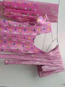 Pink Kurti  Set