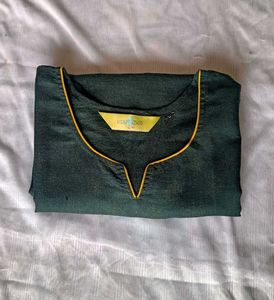 Simple Green Kurta