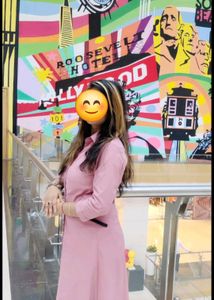 Pink Shirt Dress