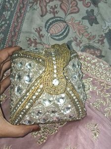 Elegant Beaded Potli Bag My Wedding Beg