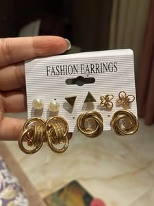 Korean Earrings Combo