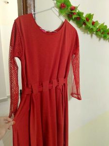 Red ♥️🍒 Hot Ethnic Long Top